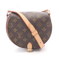 Louis Vuitton Brown Monogram Coated Canvas Leather Handbag Shoulder Bag