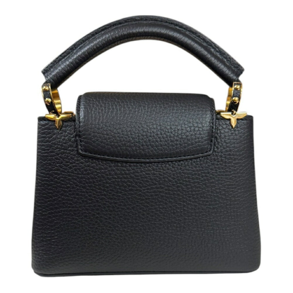 Louis Vuitton Black Noir Leather Shoulder Bag