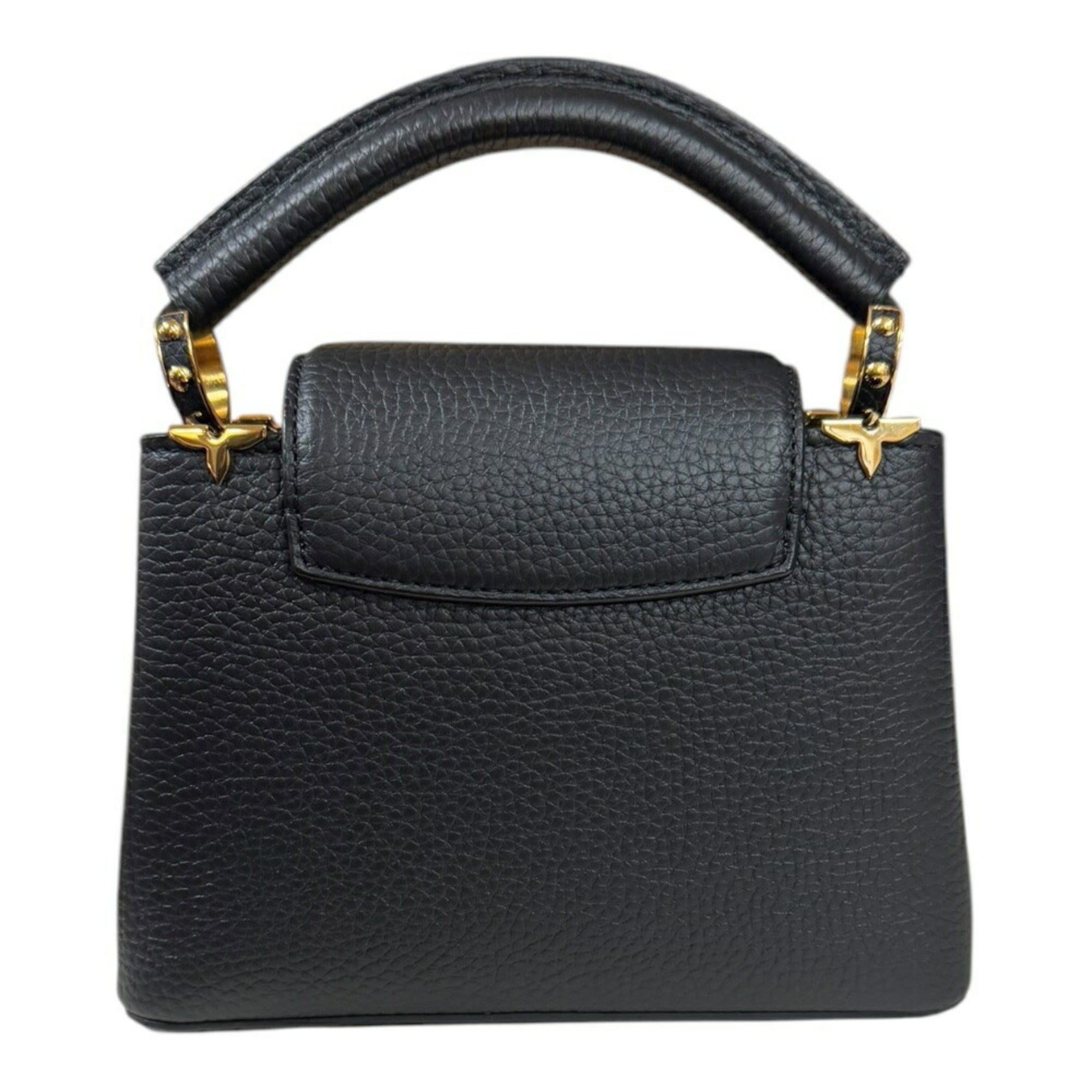 Louis Vuitton Black Noir Leather Shoulder Bag