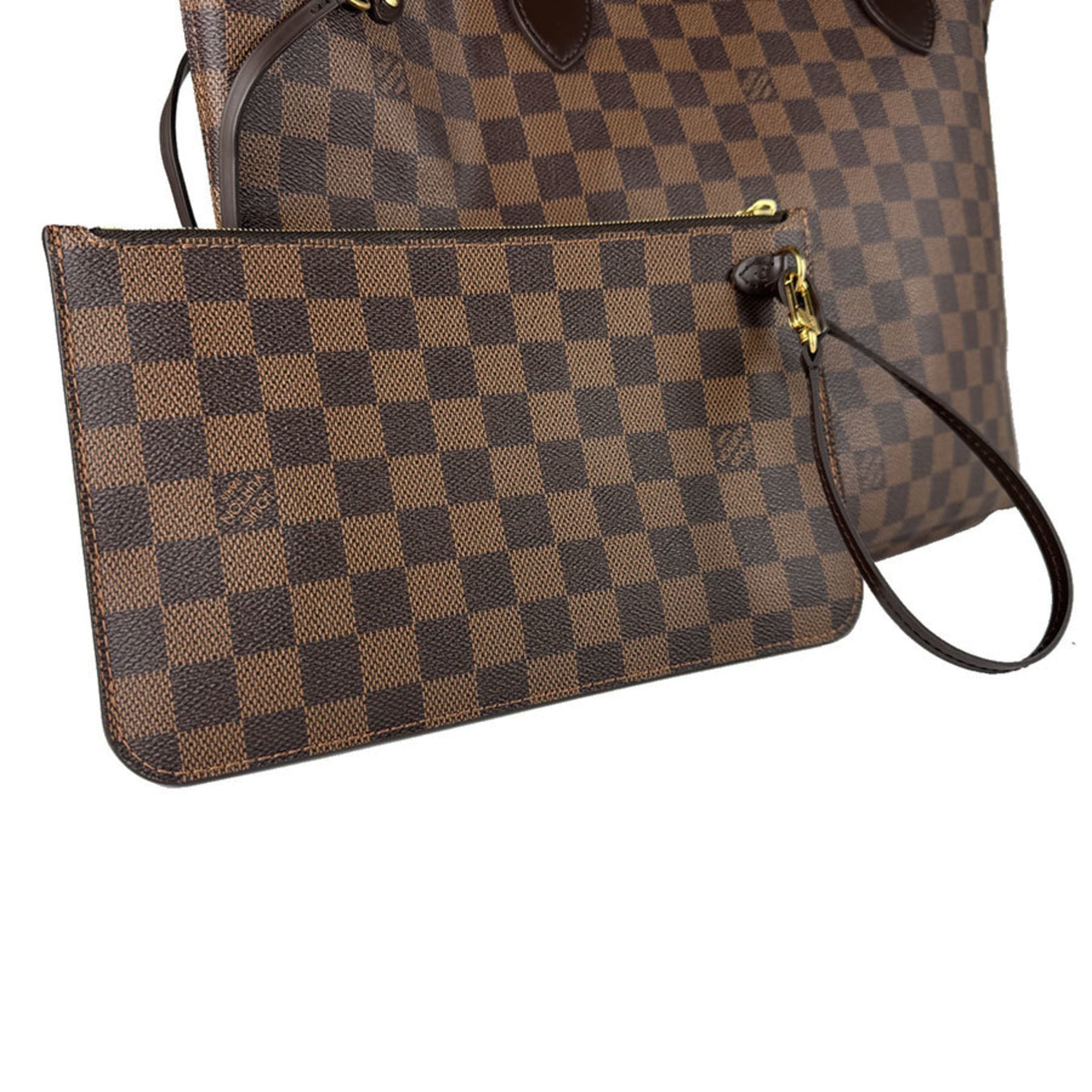 Louis Vuitton Damier Canvas Ebene Damier Canvas Handbag