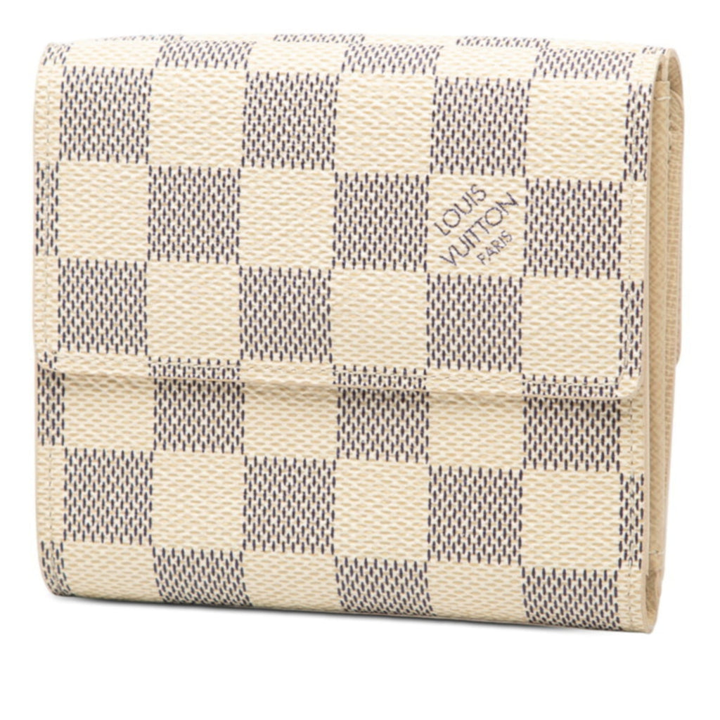 Louis Vuitton White Pvc Leather Wallet