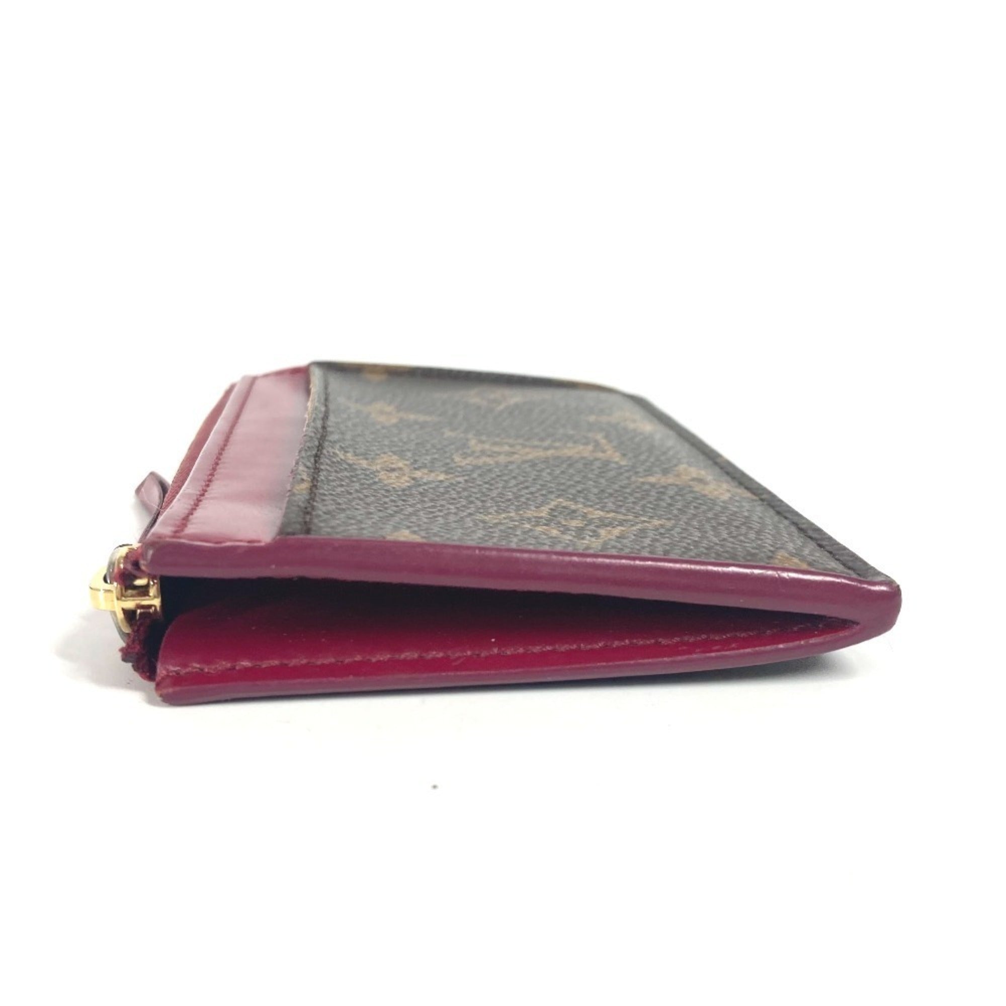 Louis Vuitton Monogram Brown Purple Monogram Coin Purse/Coin Case