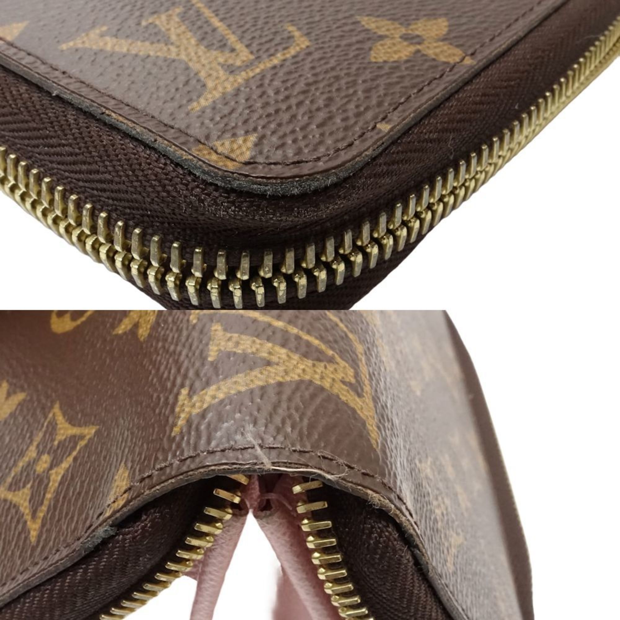 Louis Vuitton Brown Monogram Monogram Long Wallet