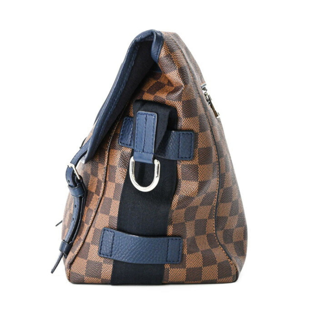 Louis Vuitton Brown Damier Canvas Dark Navy Shoulder Bag