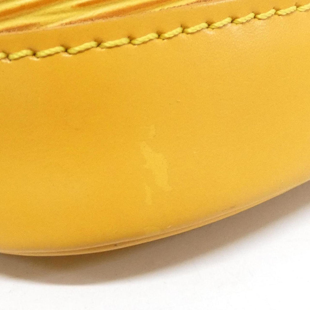 Louis Vuitton Yellow Leather Handbag