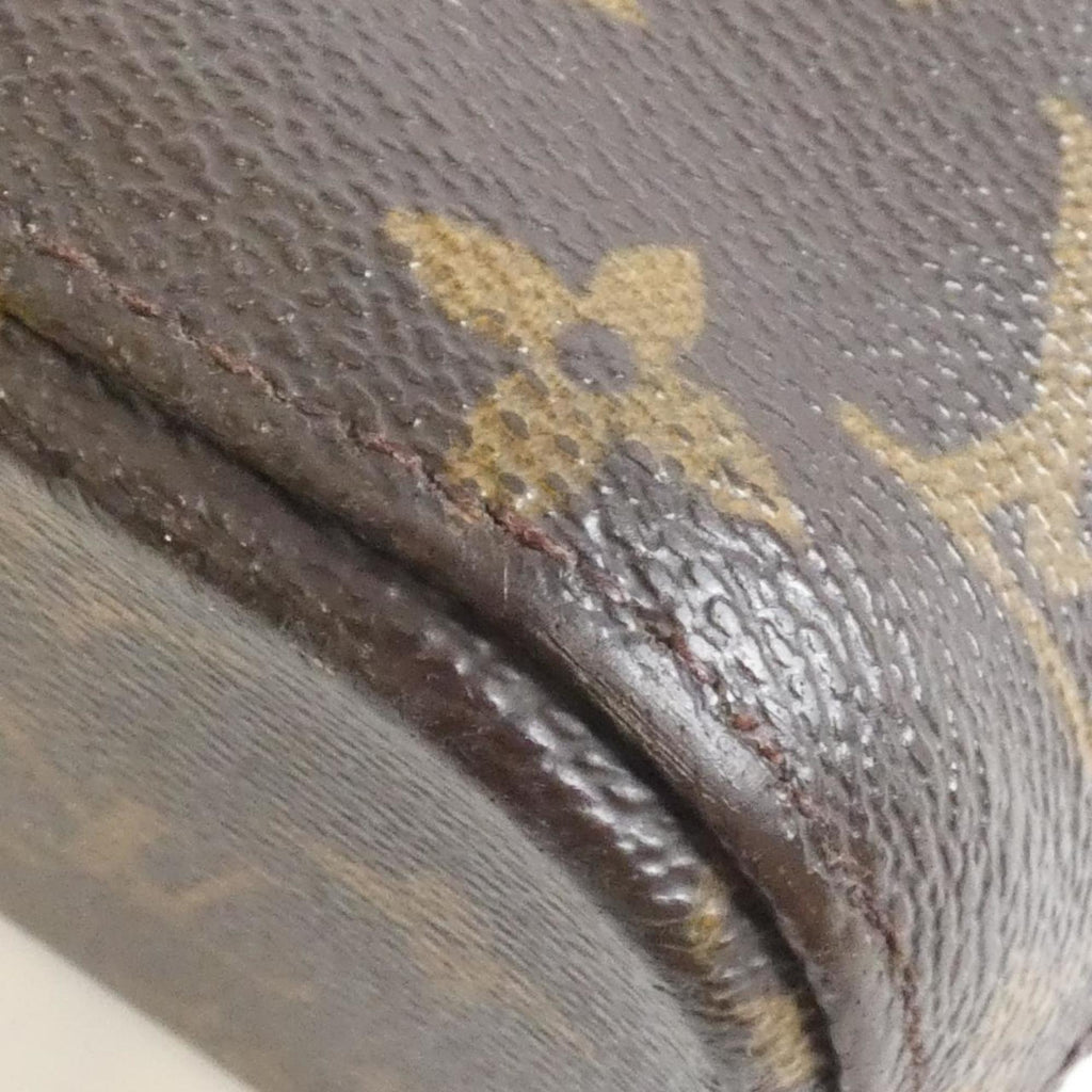 Louis Vuitton Brown Coated Canvas Handbag