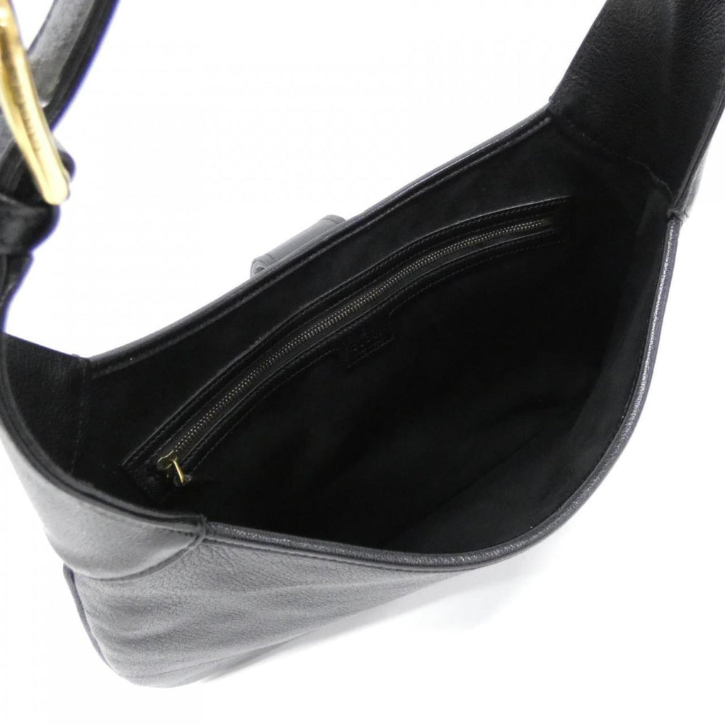 Gucci Black Leather Shoulder Bag (Pre-Owned)