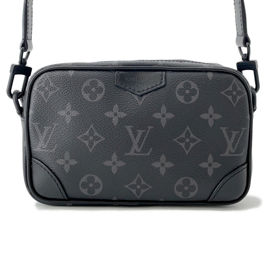 Louis Vuitton Monogram Eclipse Black Noir Monogram Eclipse Chain/Shoulder Wallet