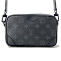 Louis Vuitton Monogram Eclipse Black Noir Monogram Eclipse Chain/Shoulder Wallet