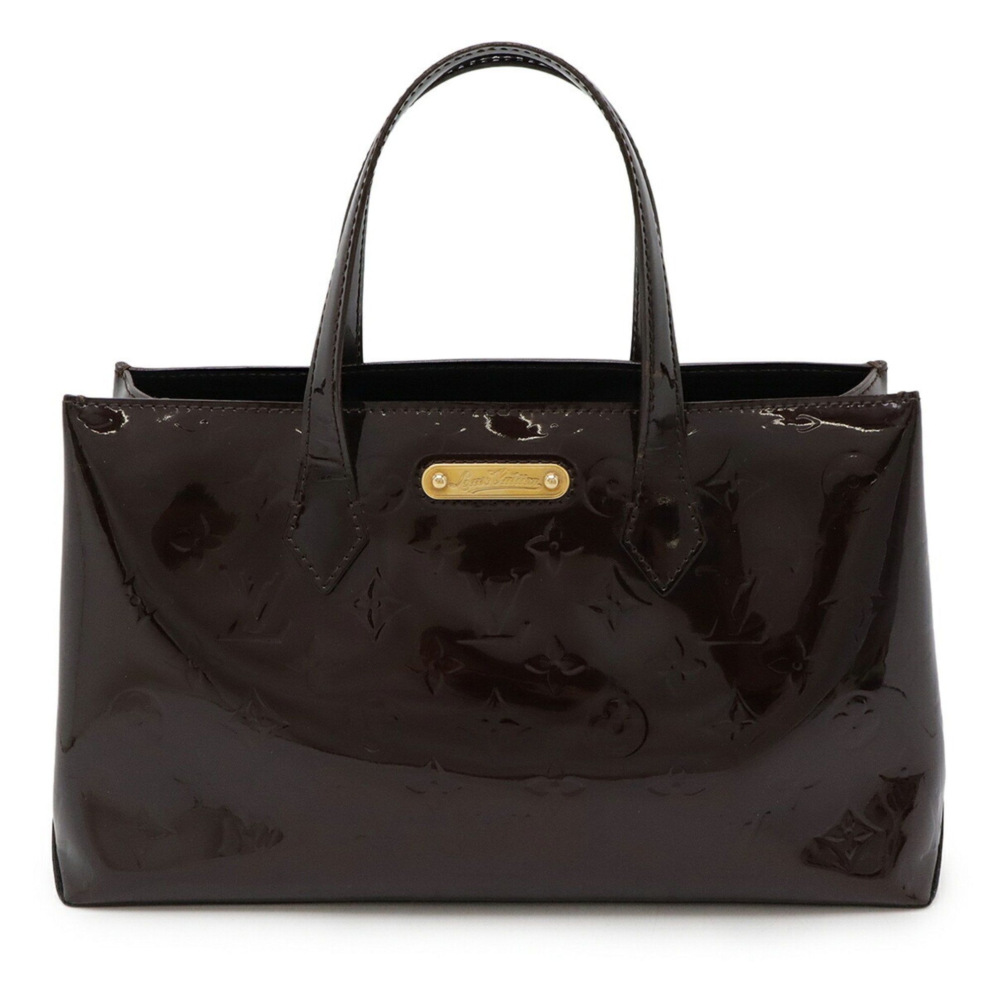 Louis Vuitton Amarante Leather Handbag Tote Bag