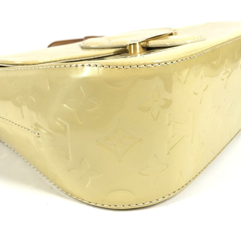 Louis Vuitton Yellow Monogram Vernis Shoulder Bag