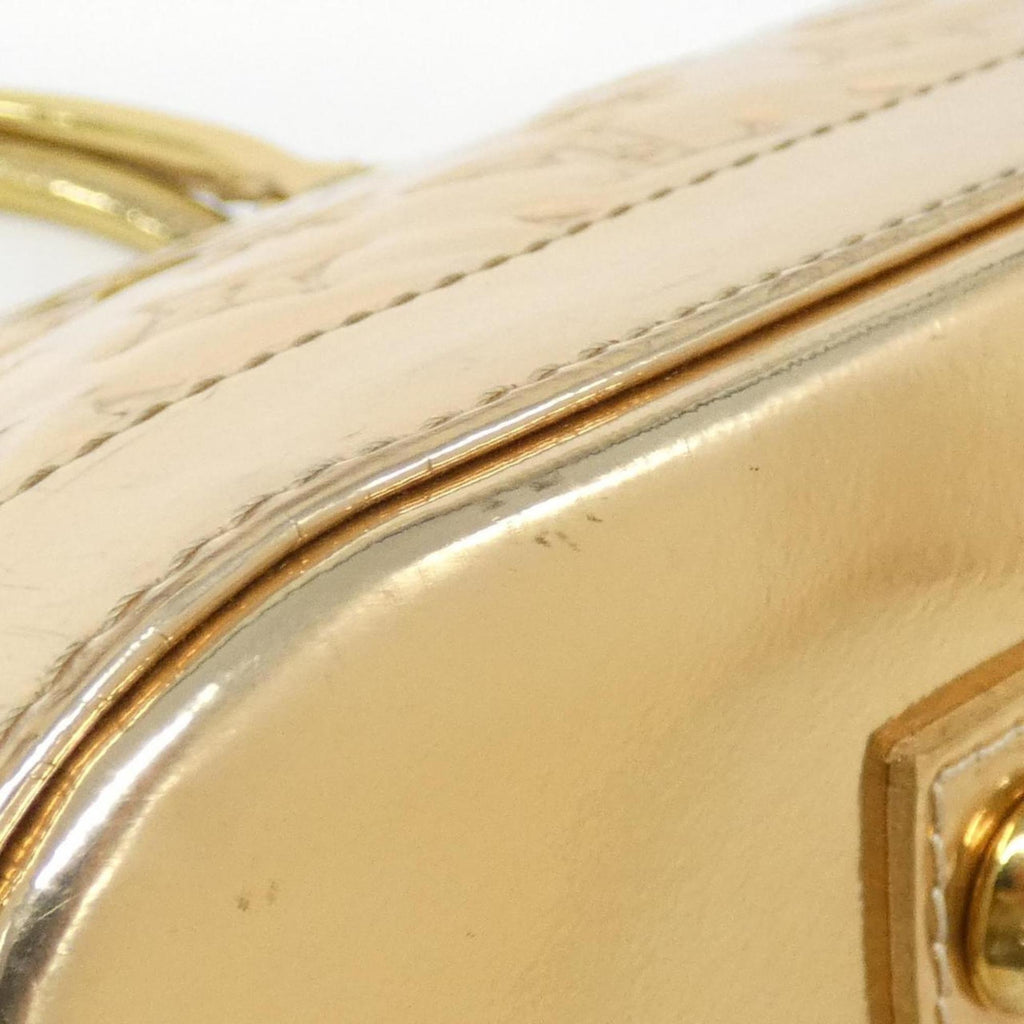 Louis Vuitton Monogram Miroir Gold Pvc Handbag