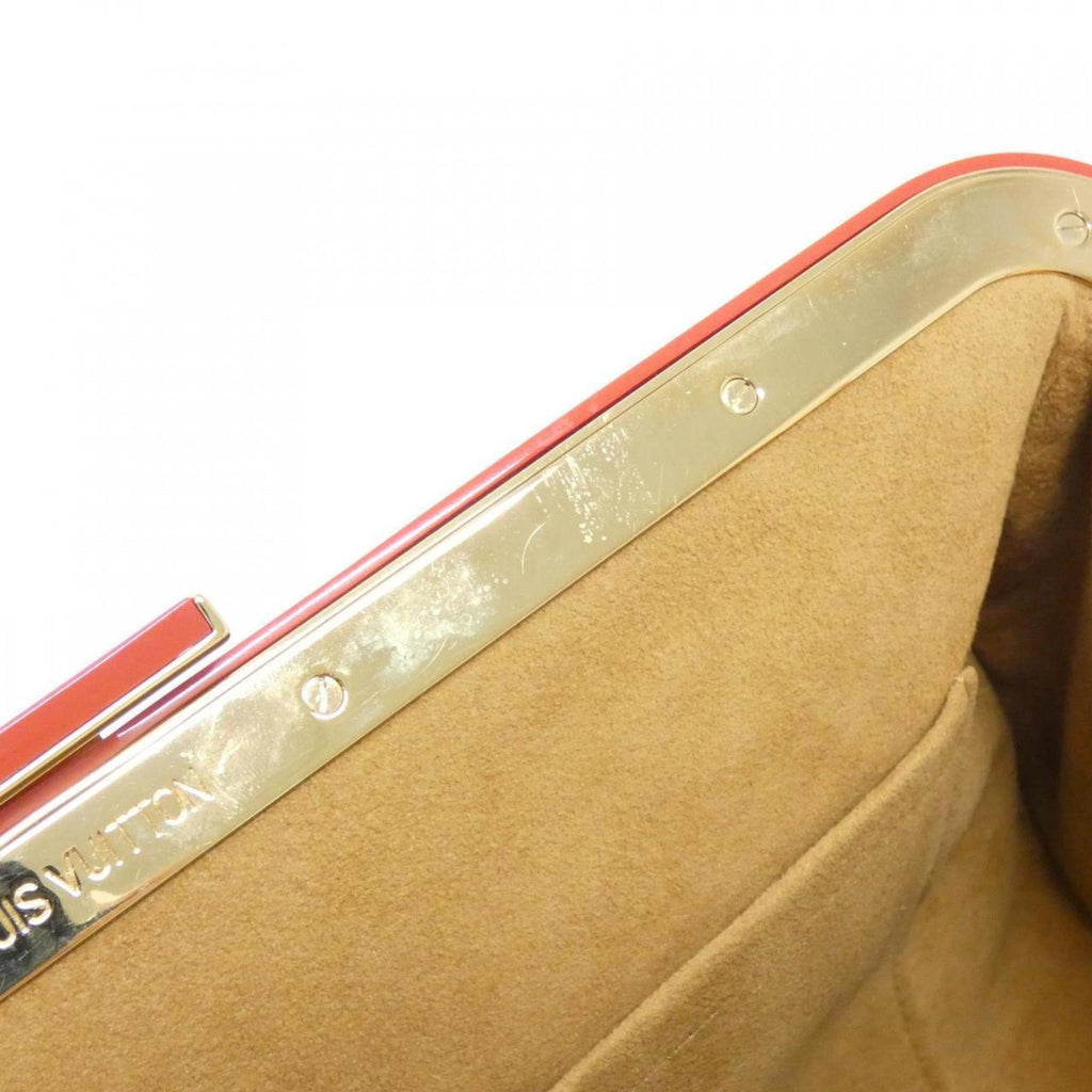 Louis Vuitton Brown Coated Canvas Handbag