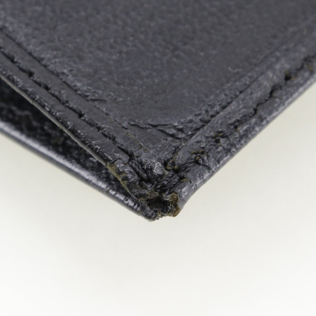 Chanel Black Leather Wallet (Bi-Fold)