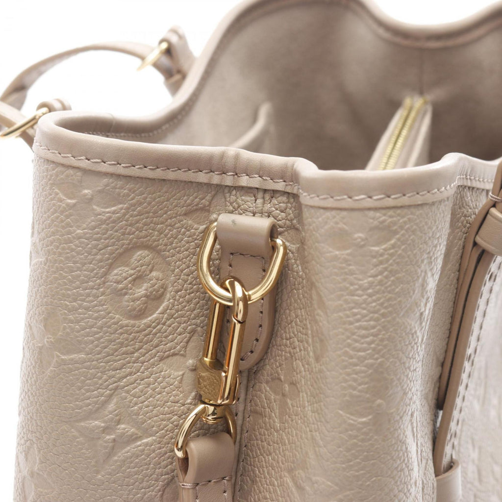Louis Vuitton Beige Leather Handbag