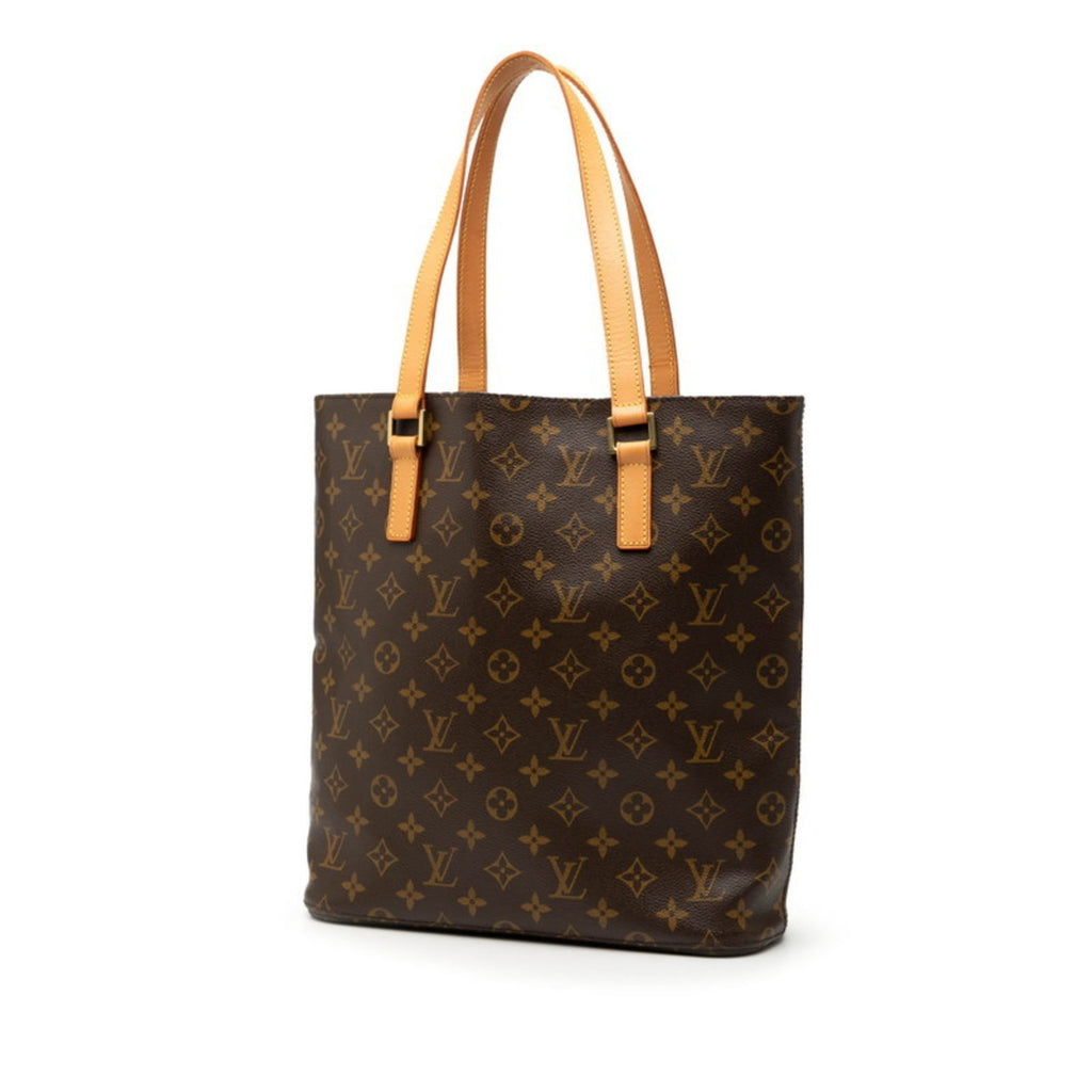 Louis Vuitton Brown Pvc Leather Tote Bag