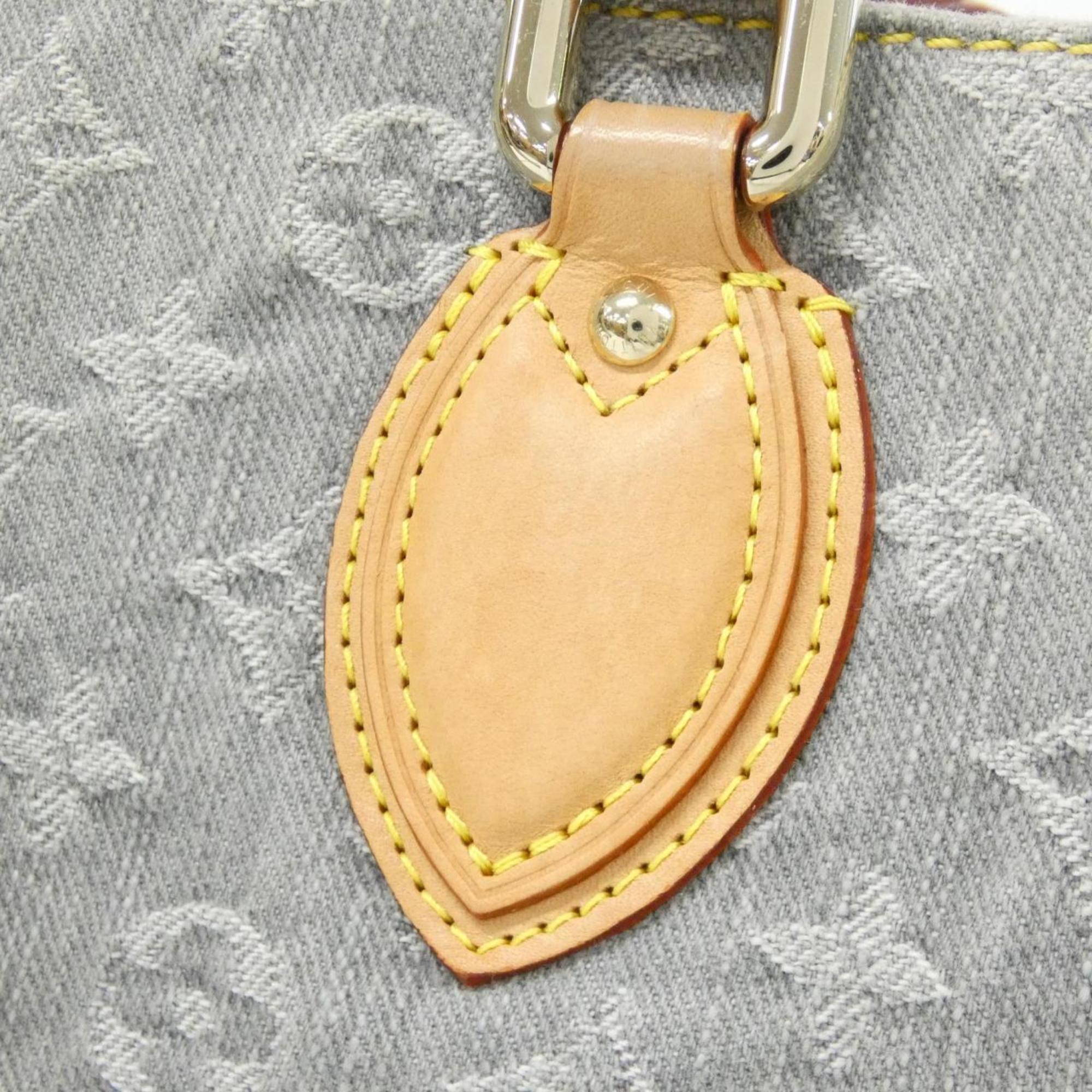 Louis Vuitton Gray Denim Canvas Handbag