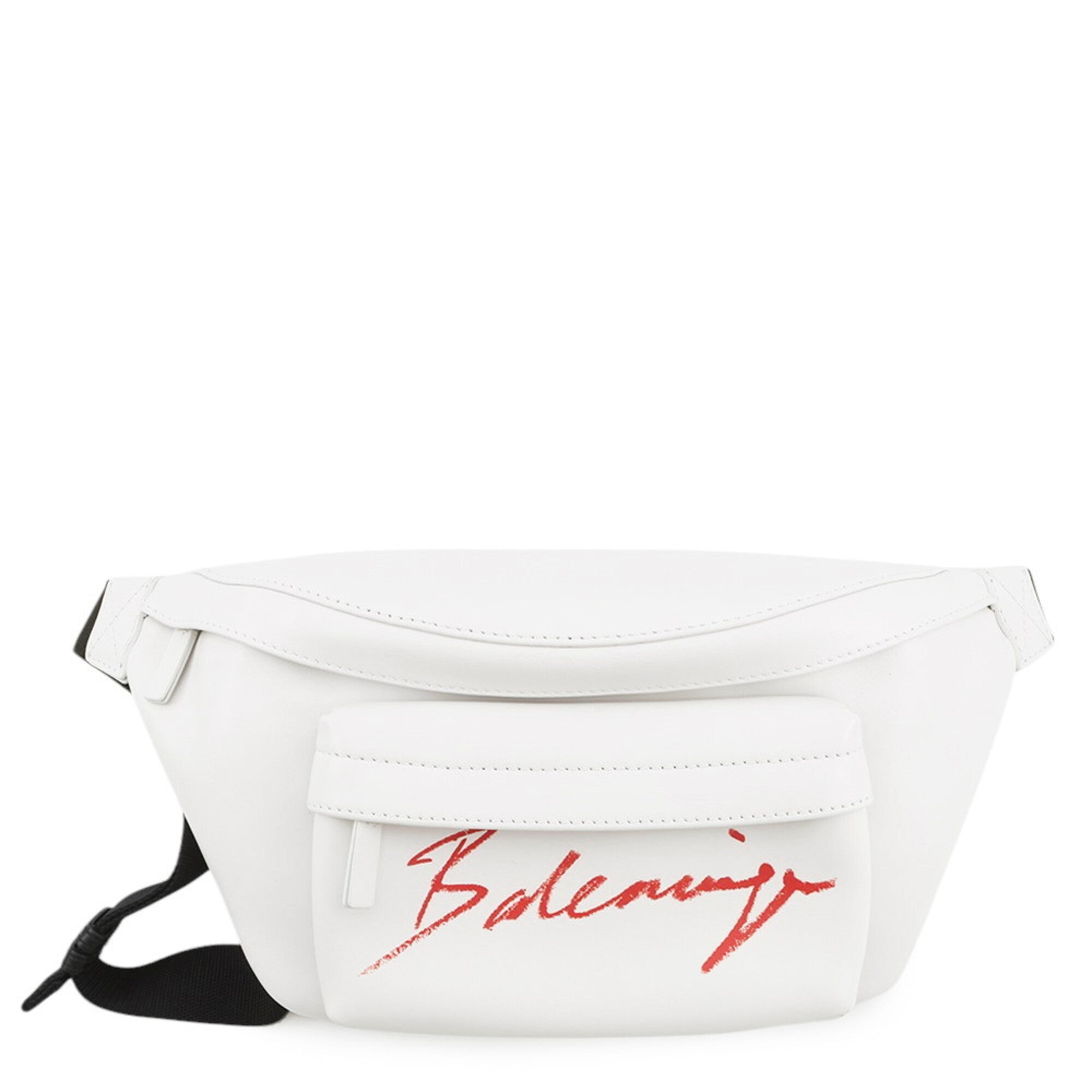 Balenciaga White Leather Handbag Sling