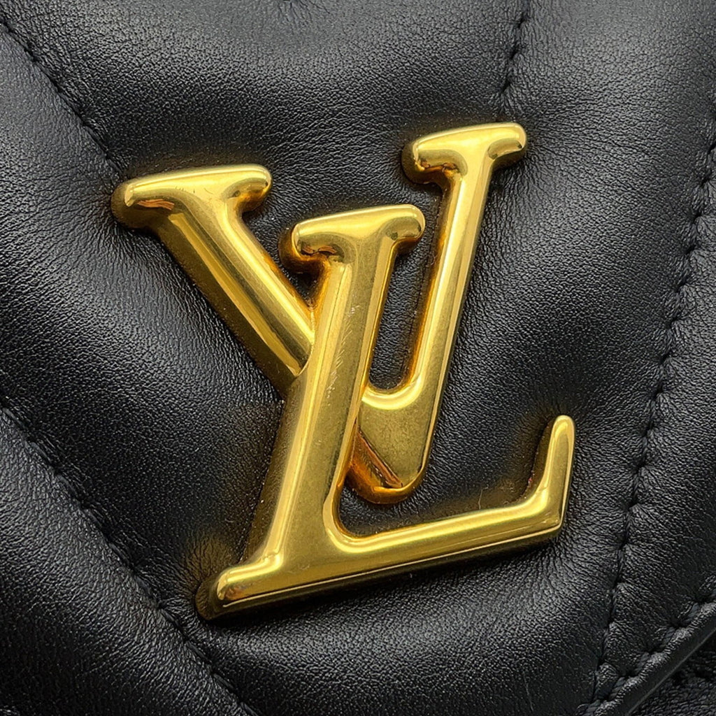 Louis Vuitton Black Noir Exotic Leather Handbag Shoulder Bag