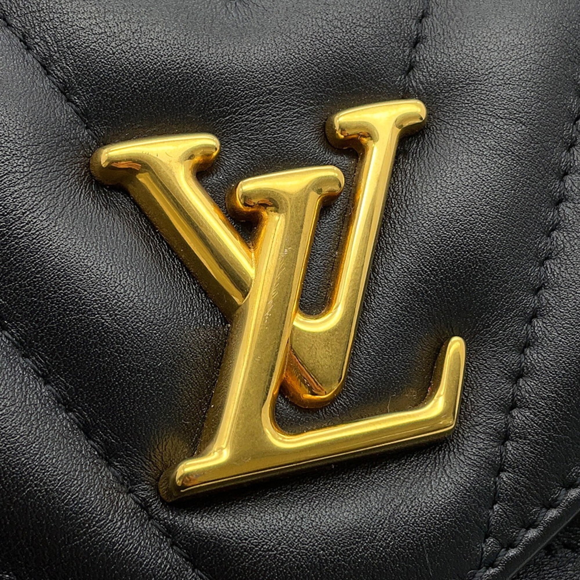 Louis Vuitton Black Noir Exotic Leather Handbag Shoulder Bag