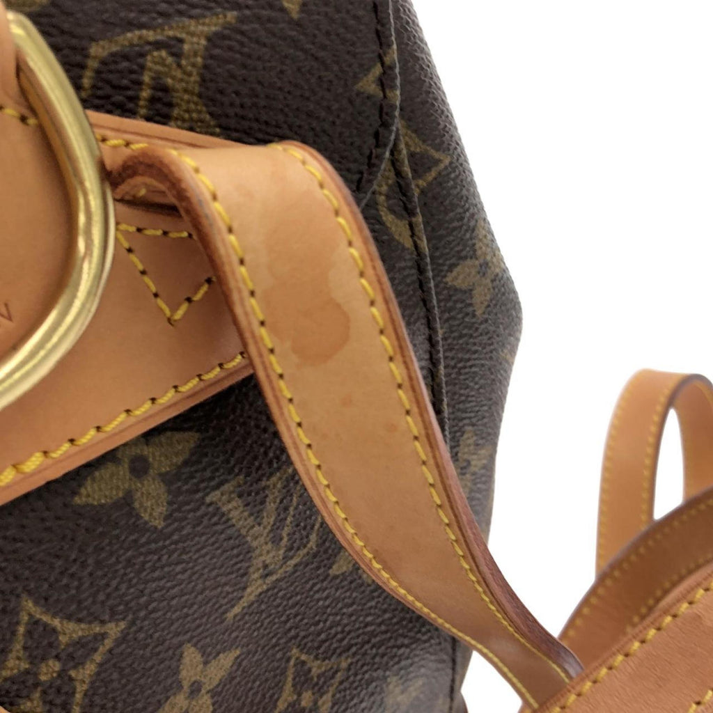 Louis Vuitton Marron Coated Canvas Backpack