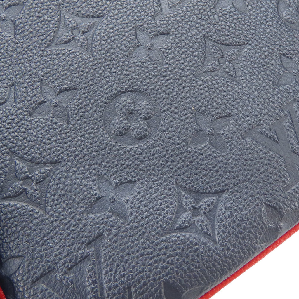 Louis Vuitton Marine Rouge Monogram Empreinte Pochette Shoulder Bag
