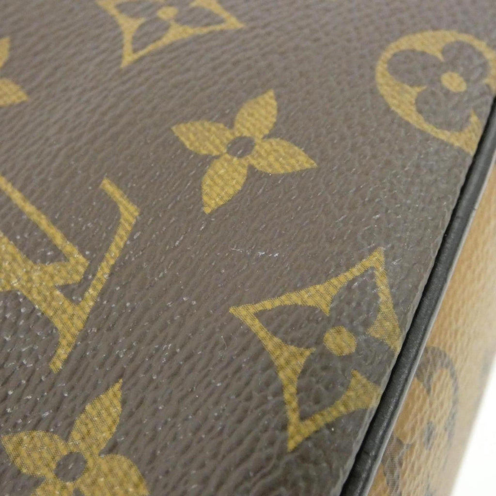 Louis Vuitton Marron Coated Canvas Handbag