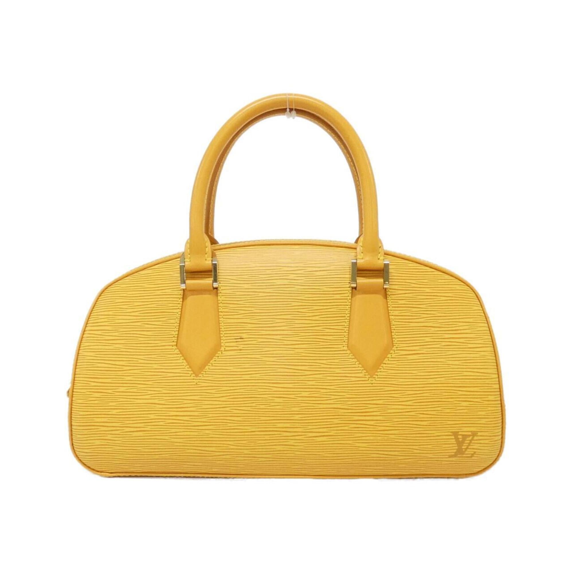 Louis Vuitton Yellow Leather Handbag