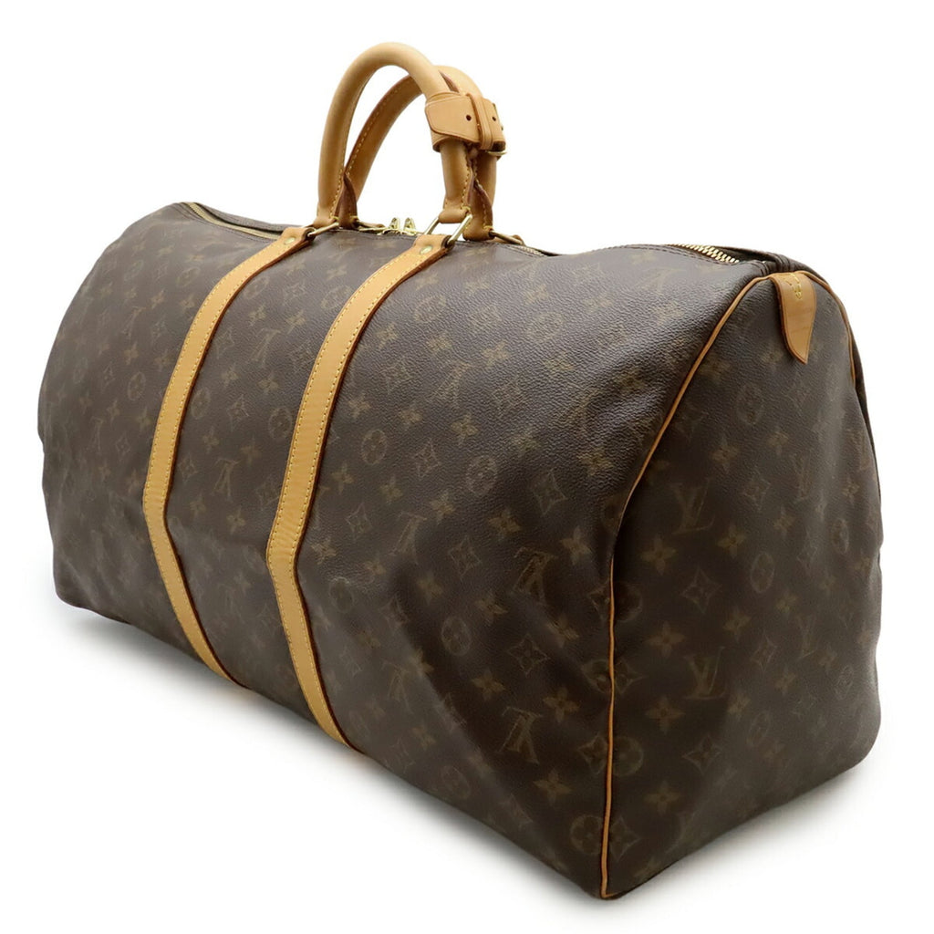 Louis Vuitton Brown Monogram Canvas Boston Bag Handbag