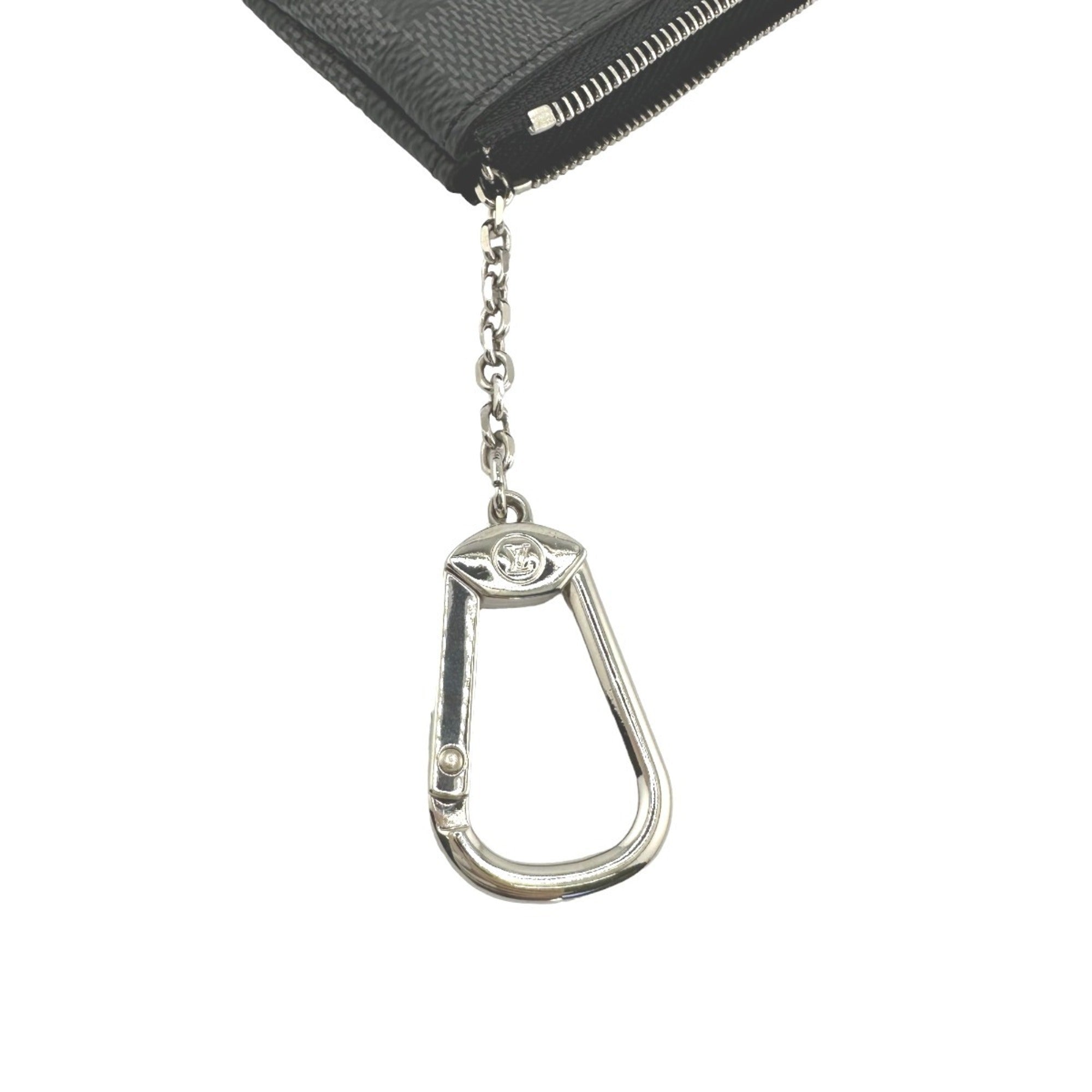 Louis Vuitton Damier Graphite Gray Damier Graphite Coin Purse/Coin Case