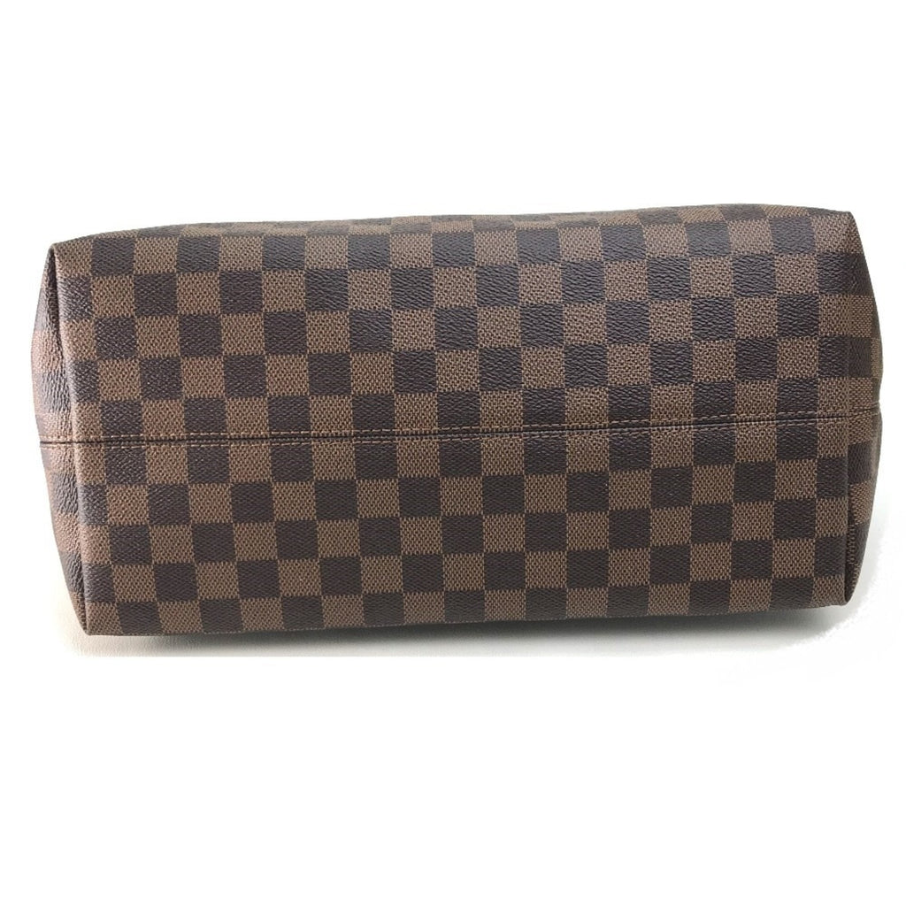 Louis Vuitton Brown Damier Canvas Ebene Damier Canvas Shoulder Bag Tote Bag