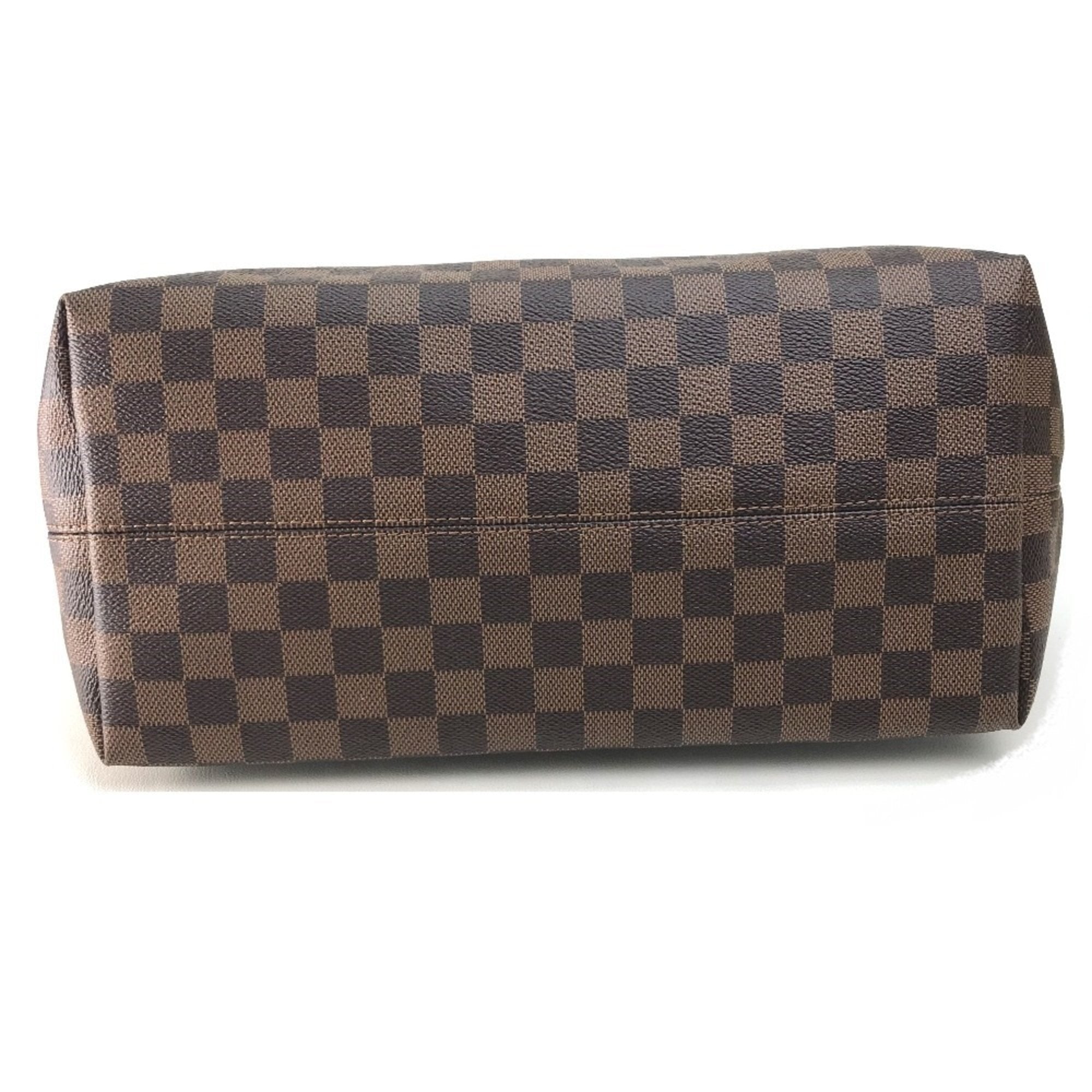Louis Vuitton Brown Damier Canvas Ebene Damier Canvas Shoulder Bag Tote Bag