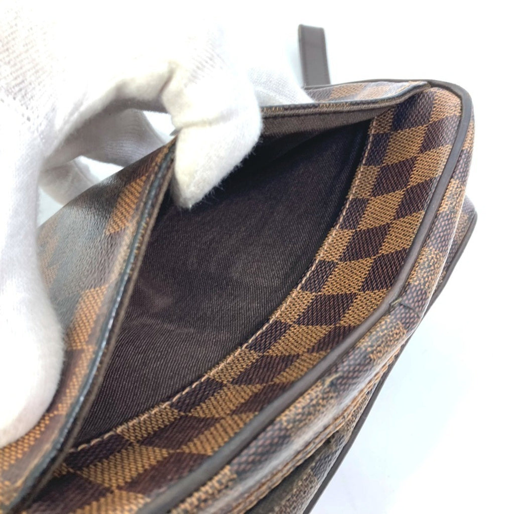 Louis Vuitton Damier Brown Ebene Damier Canvas Pochette