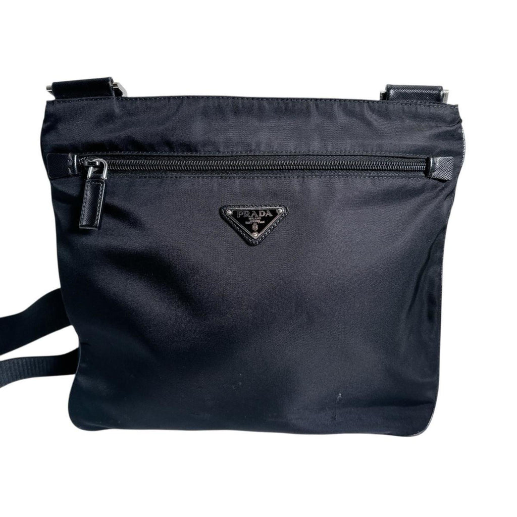 Prada Black Nylon Shoulder Bag Sling Bag