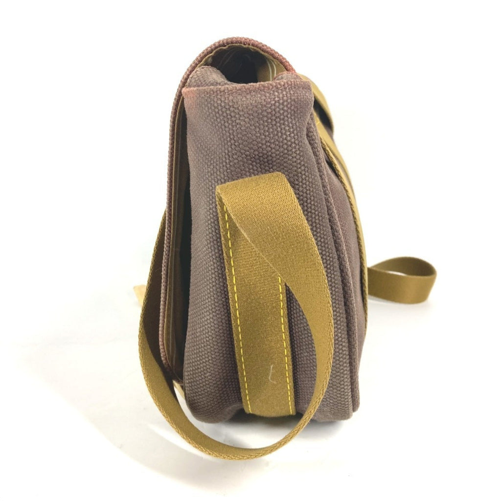 Louis Vuitton Brown Canvas Shoulder Bag