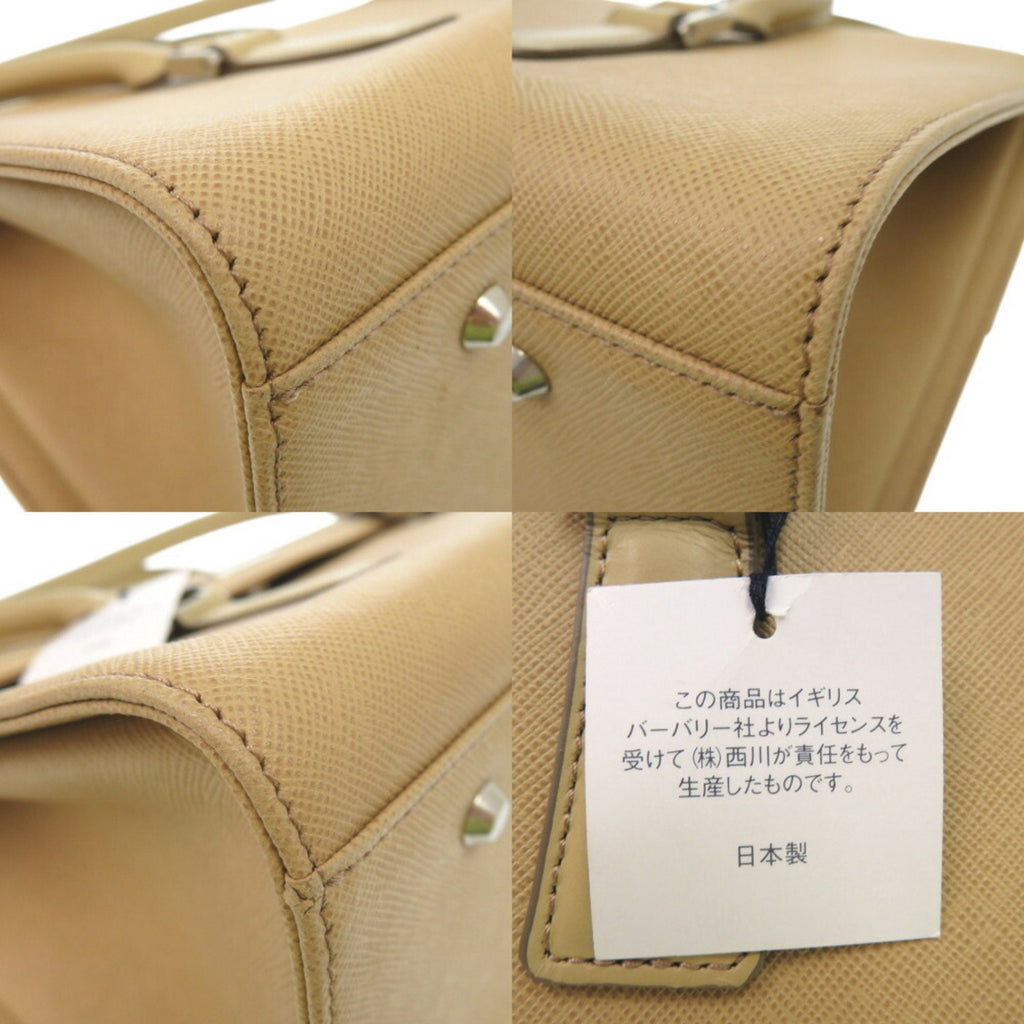 Burberry Beige Pvc Handbag