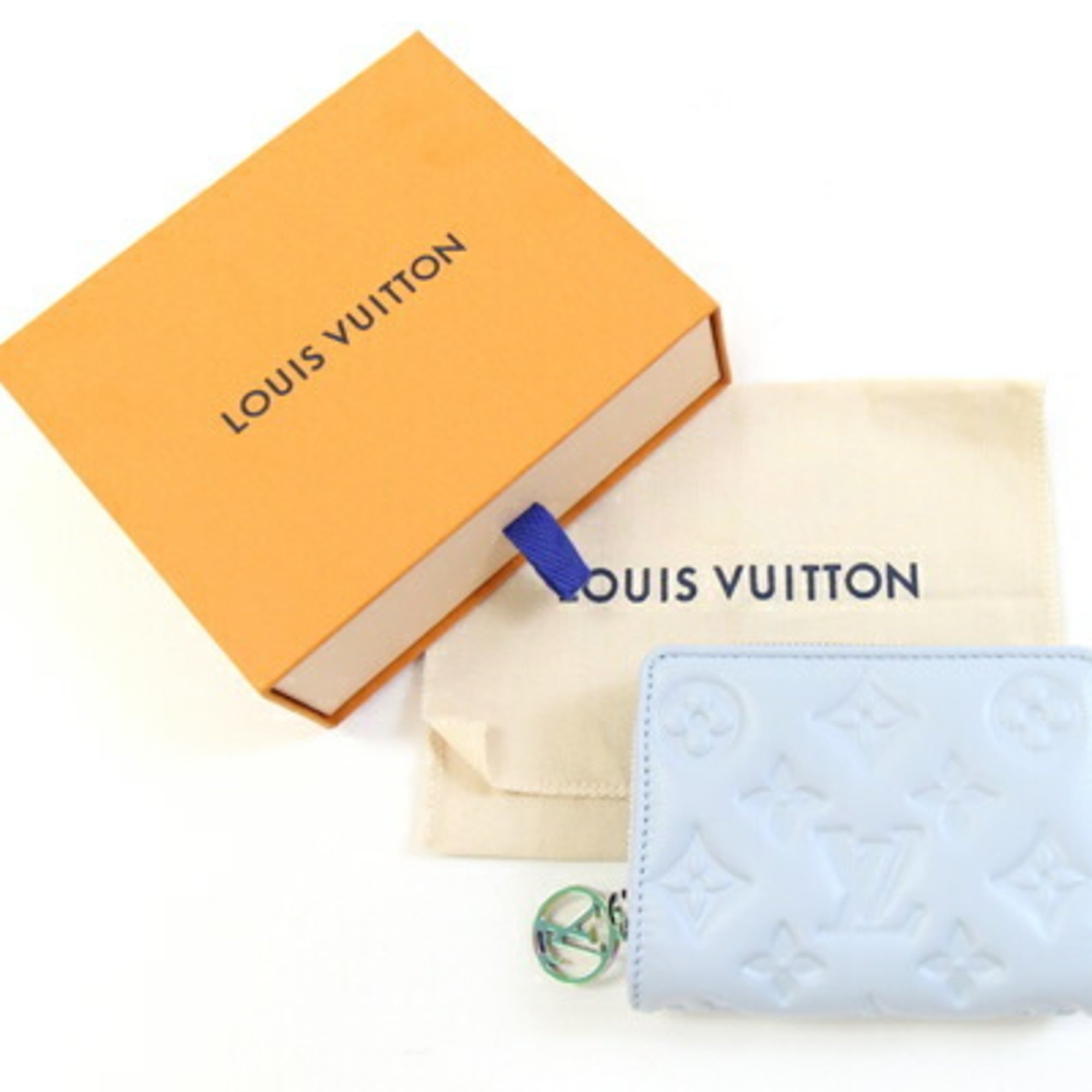 Louis Vuitton Monogram Light Blue Wallet