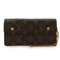 Louis Vuitton Brown Monogram Monogram Pvc Long Wallet