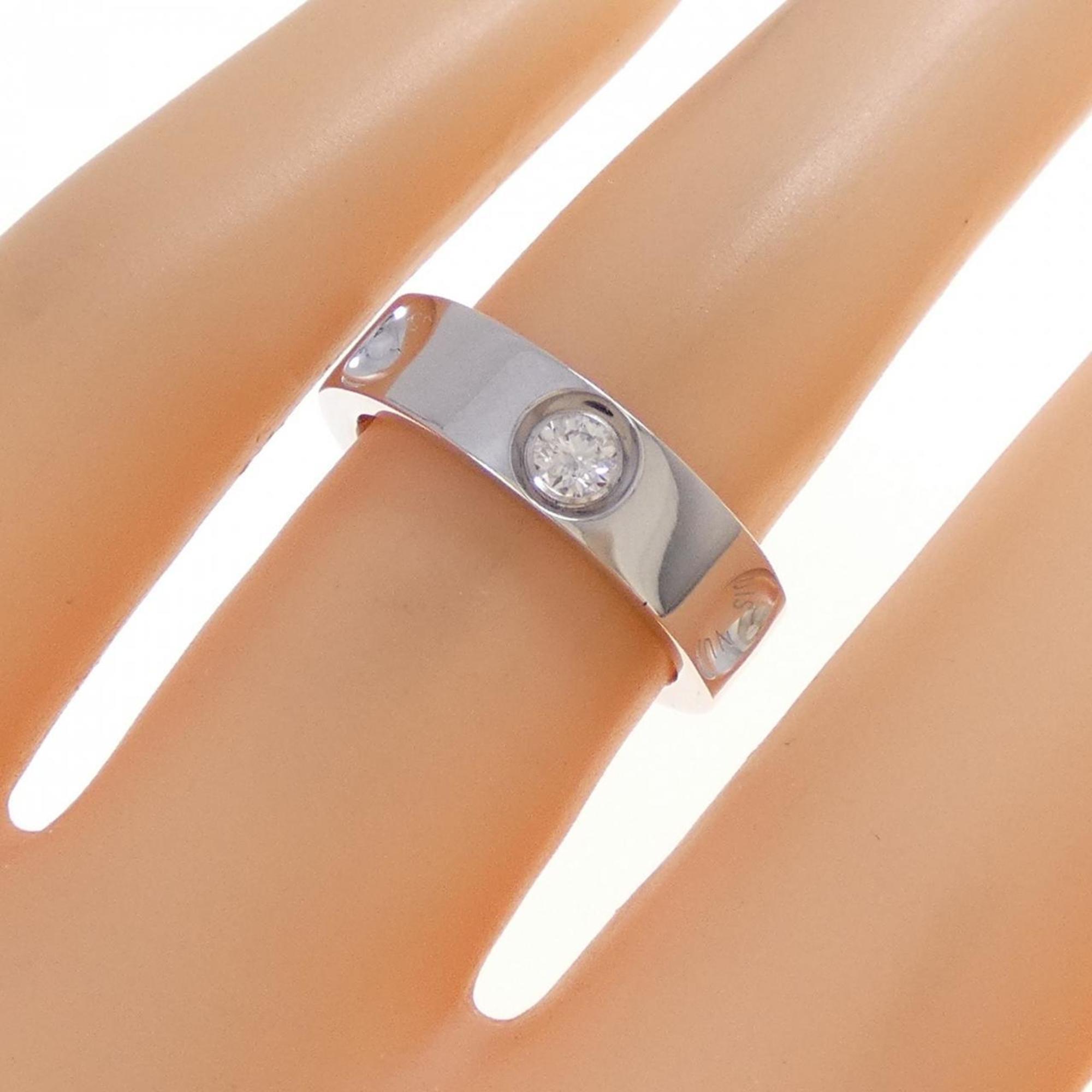 Louis Vuitton White Gold (18K) Band Ring