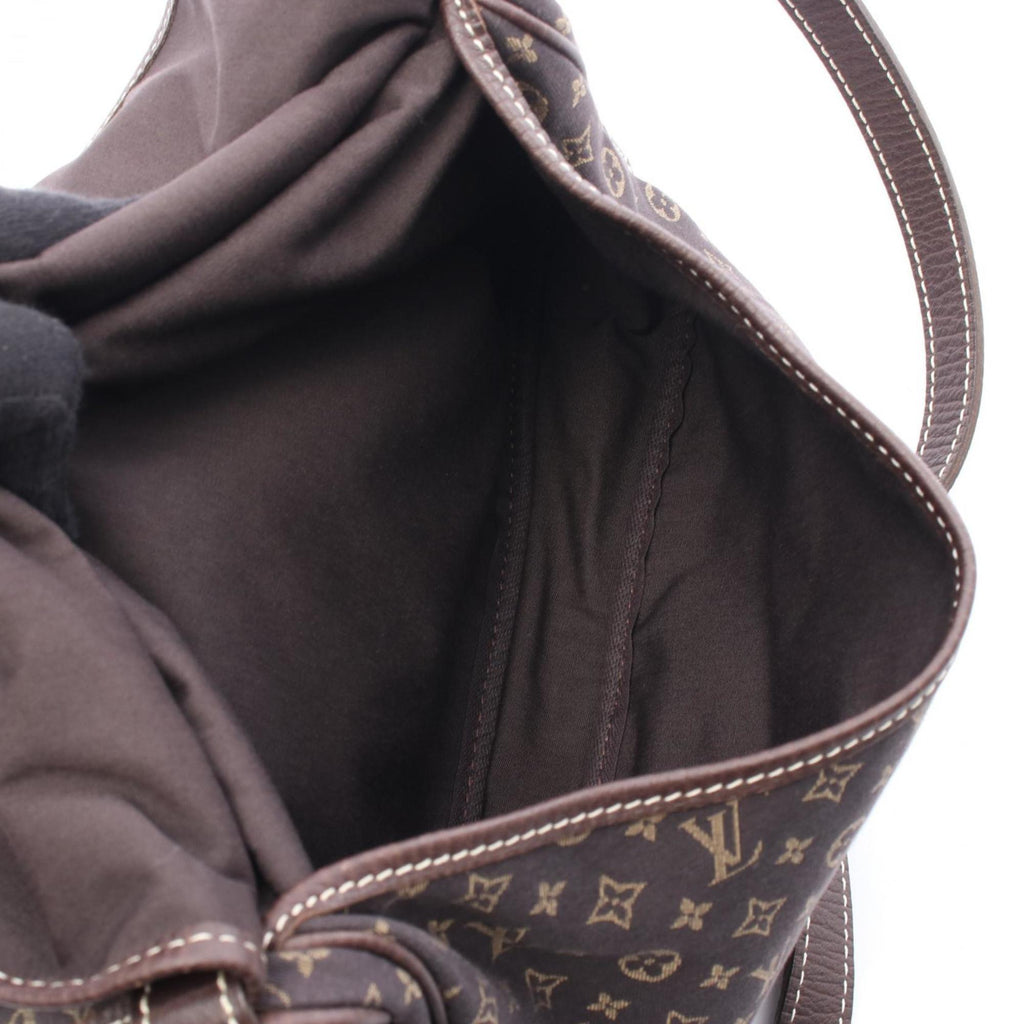 Louis Vuitton Brown Canvas Monogram Mini Leather Shoulder Bag