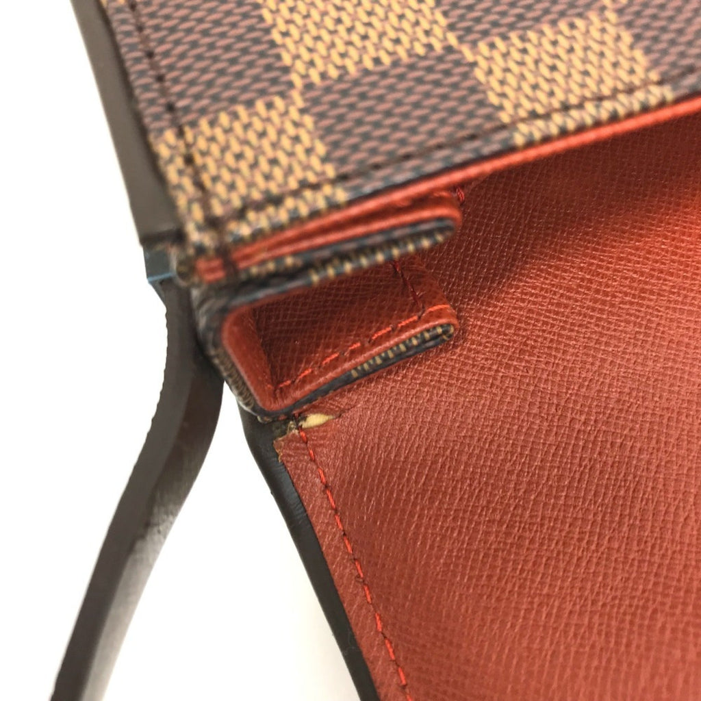 Louis Vuitton Brown Ebene Damier Canvas Shoulder Bag
