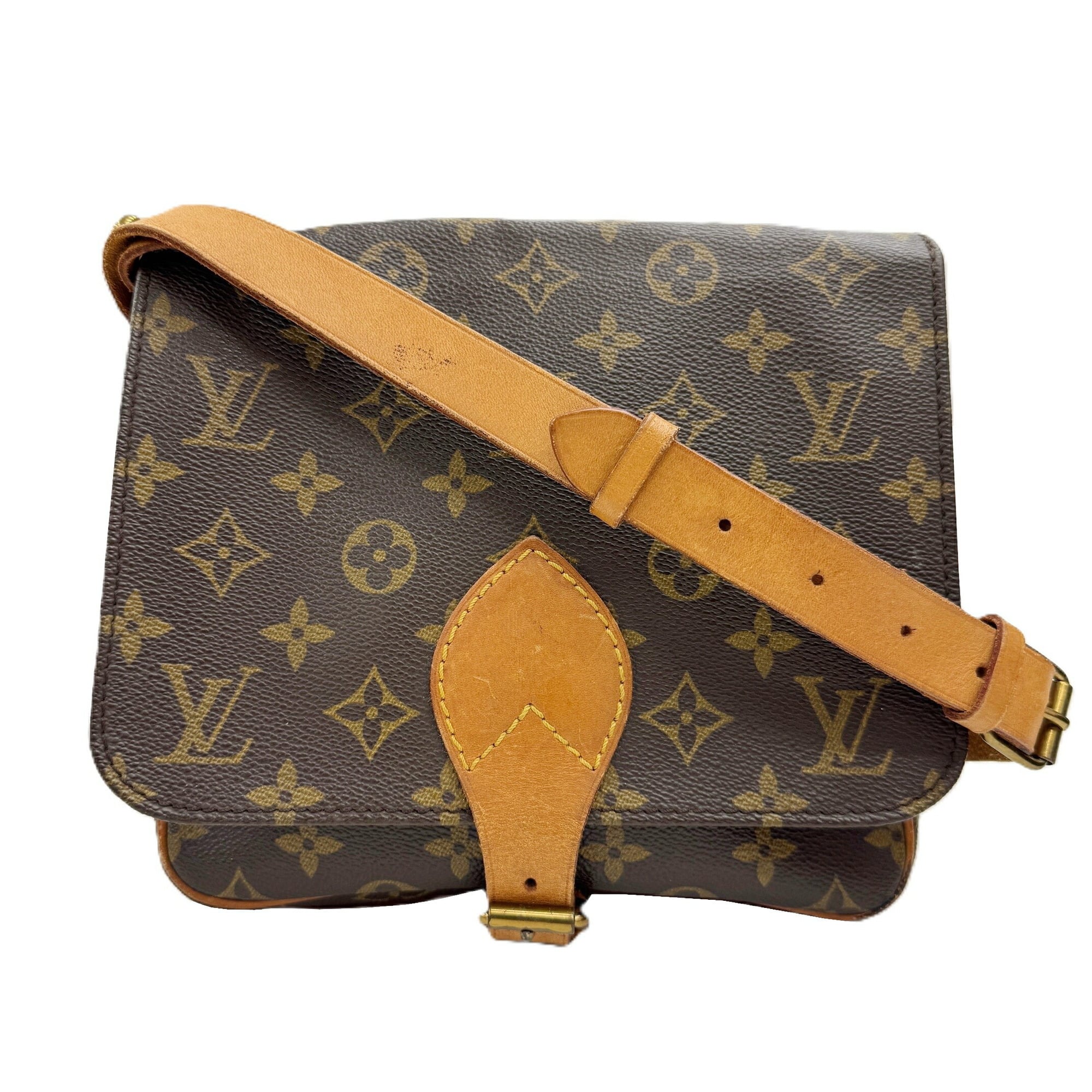 Louis Vuitton Brown Monogram Shoulder Bag
