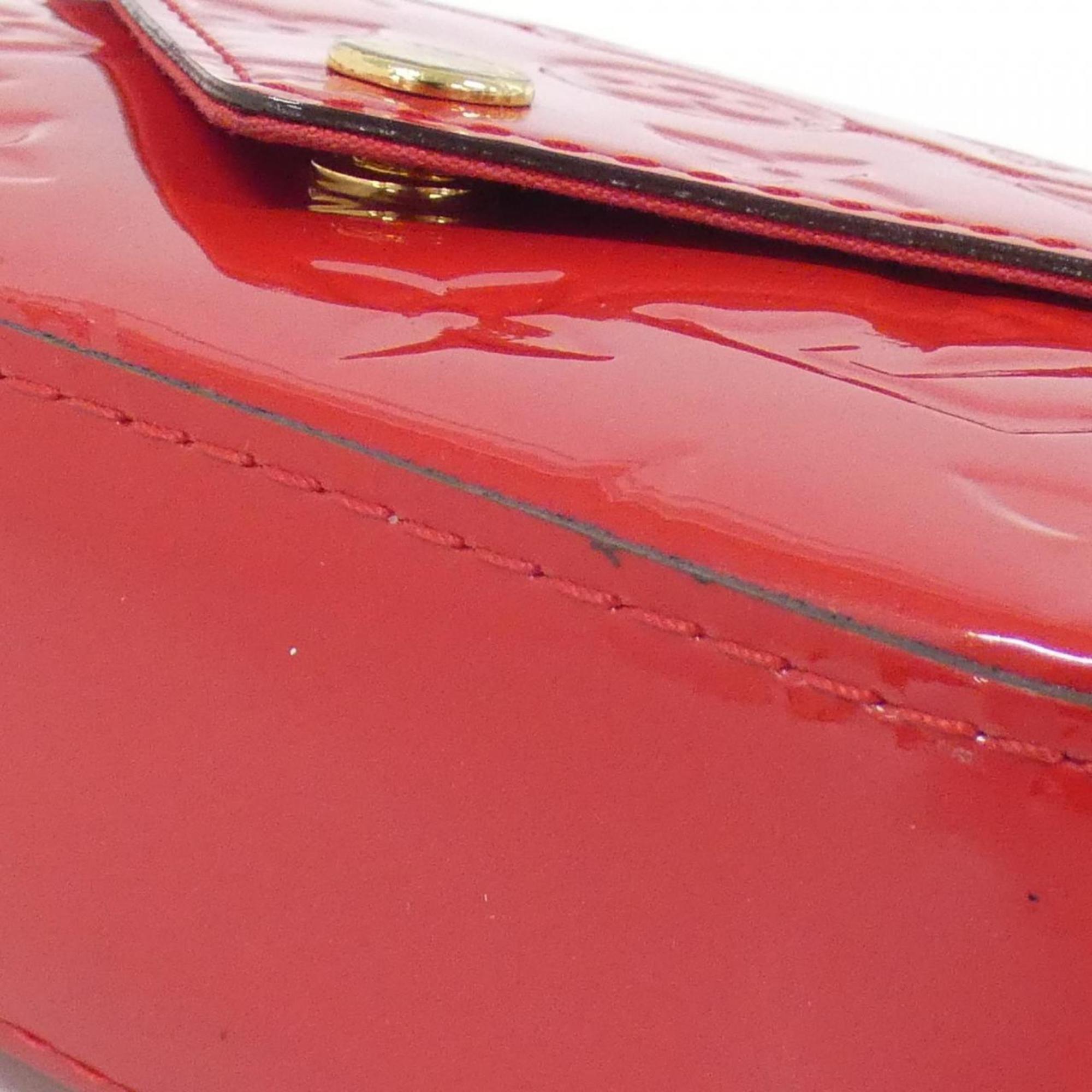 Louis Vuitton Cerise Red Color Leather Shoulder Bag