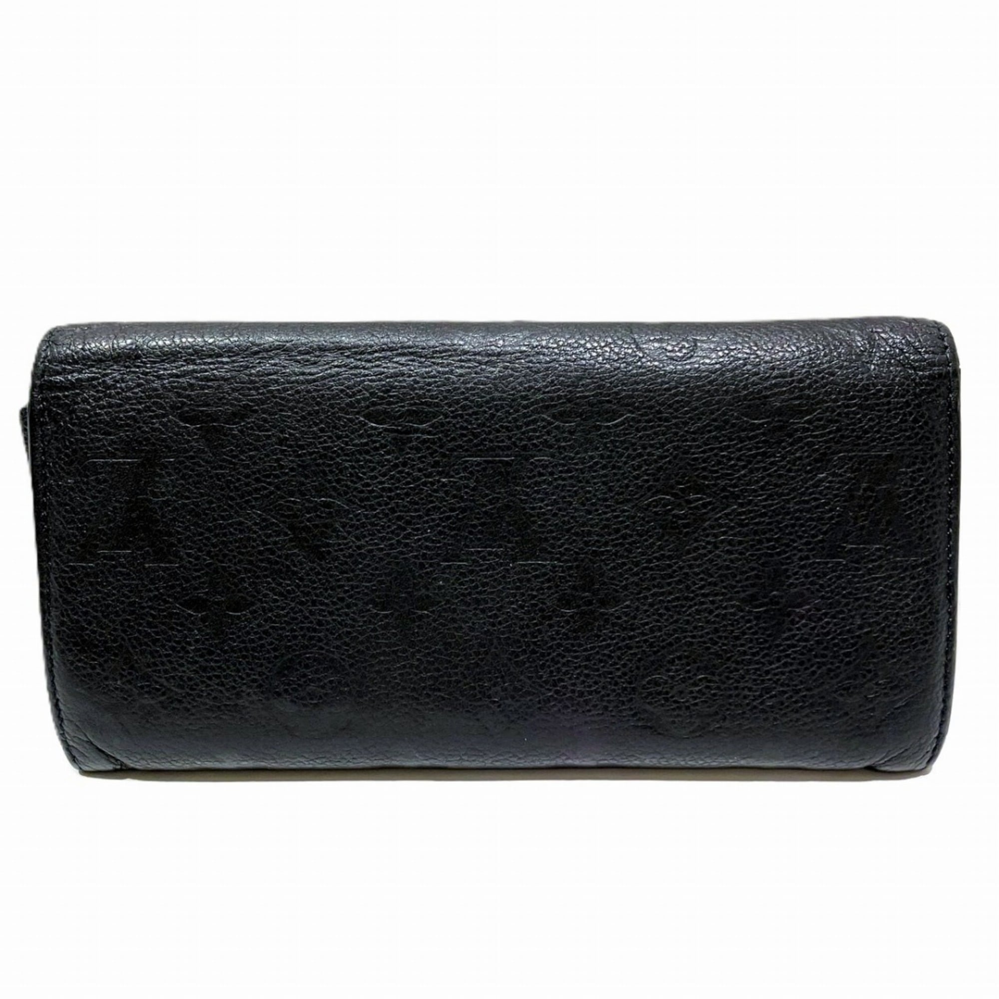 Louis Vuitton Monogram Empreinte Black Monogram Empreinte Long Wallet