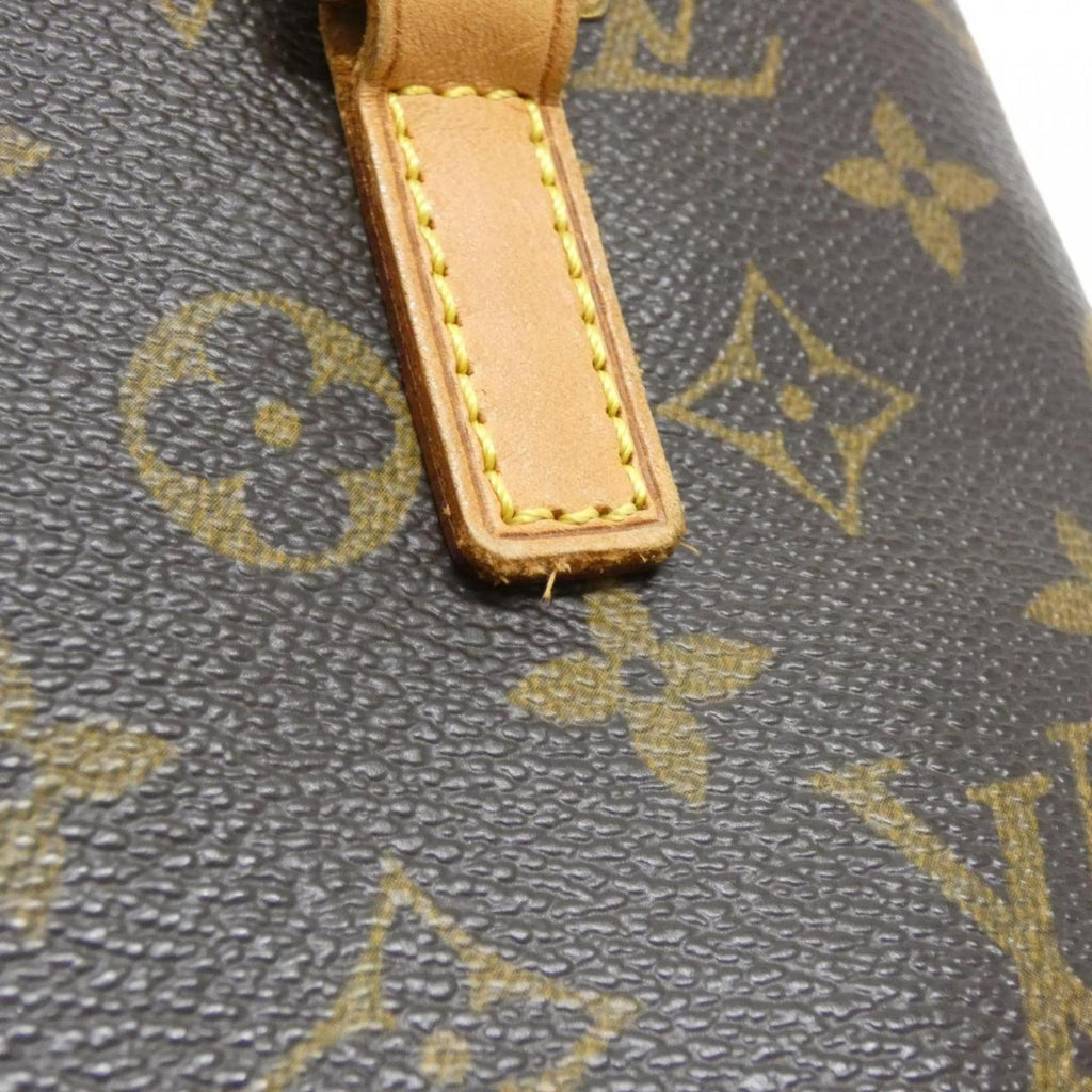 Louis Vuitton Brown Marron Coated Canvas Handbag