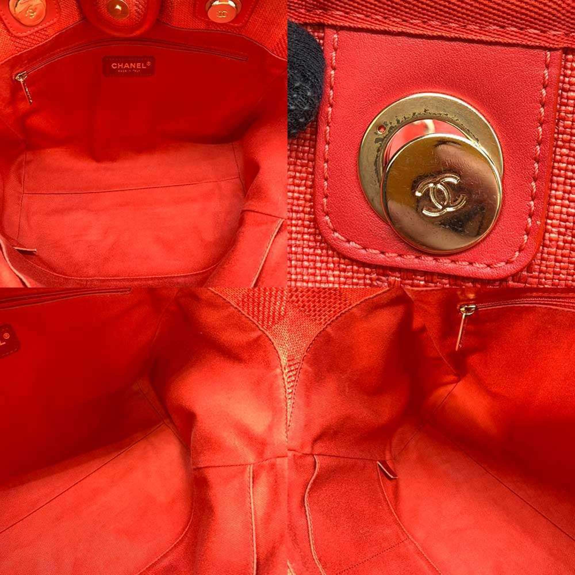 Chanel Leather Tote Bag