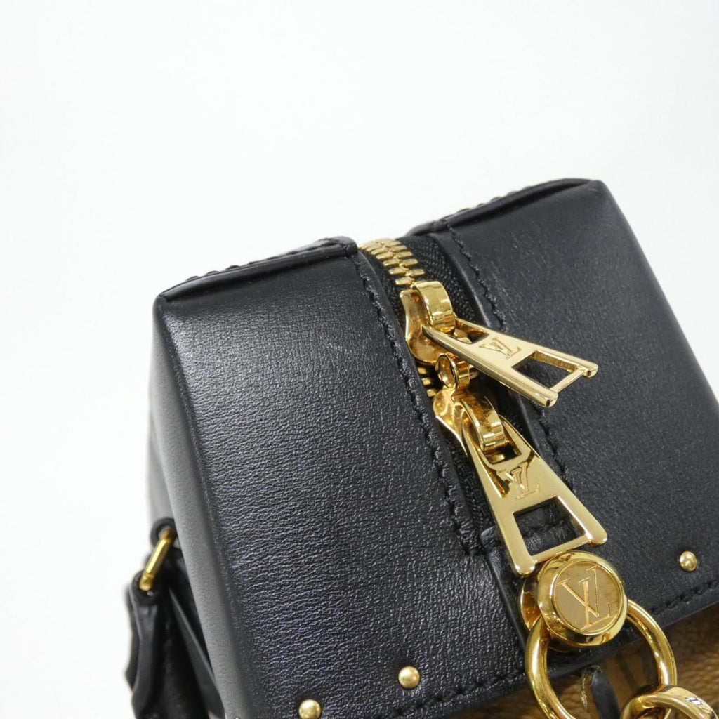 Louis Vuitton Brown Coated Canvas Handbag