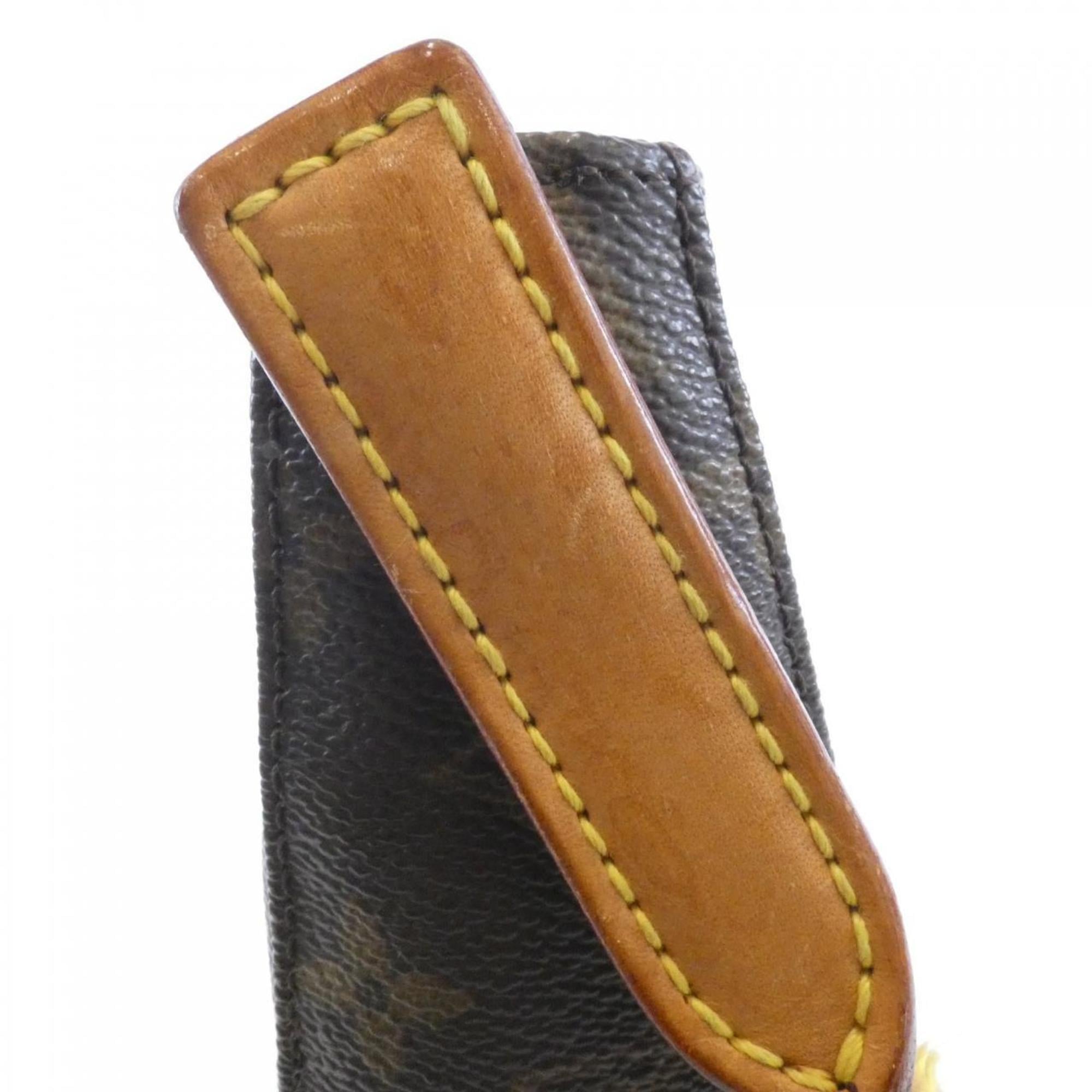 Louis Vuitton Brown Coated Canvas Shoulder Bag