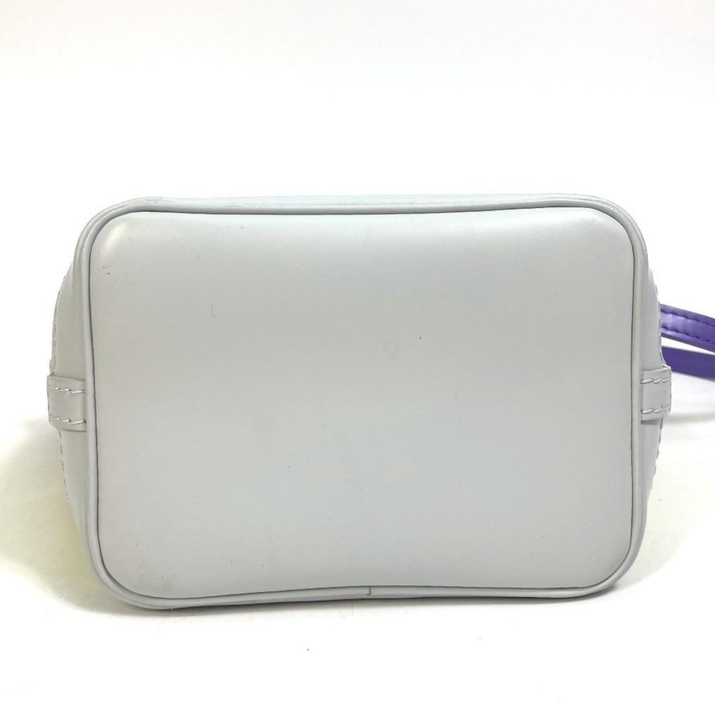 Louis Vuitton Epi Purple White Yellow Epi Leather Pochette Shoulder Bag