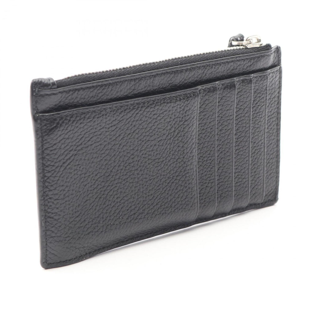 Balenciaga Black Leather Coin Purse/Coin Case